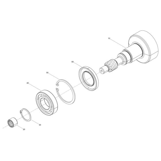 Clutch Drum Assembly for Wacker