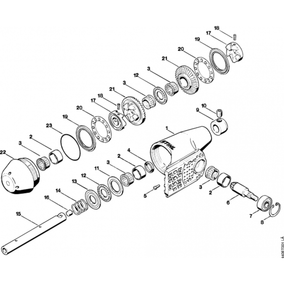 BT311 Gear Head Assembly