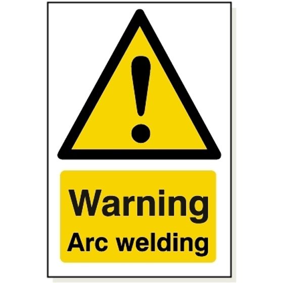 Warning Arc Welding Sign