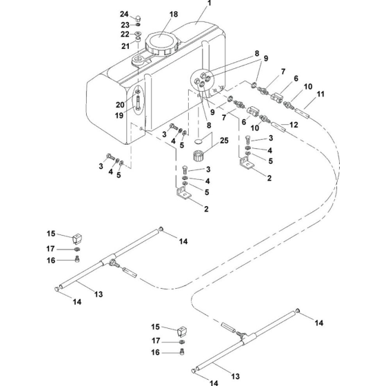 Sprinkler Unit for Belle BWR 750