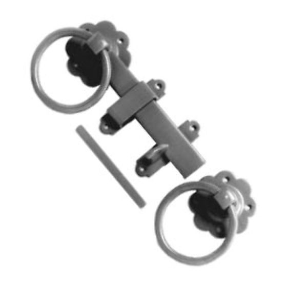 150mm Gate Latch
