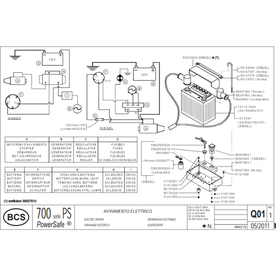Electric Starter for Camon C10