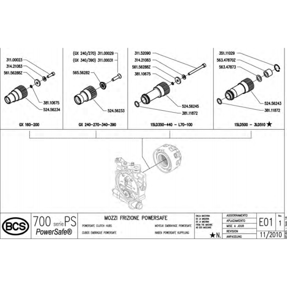 Crank Assembly for Camon C10