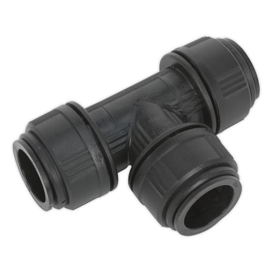 Equal Tee 28mm Pack of 5 (John Guest Speedfit - PM0228E) Sealey Part No. CAS28ET
