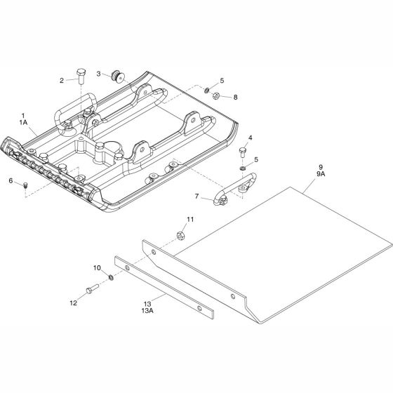 Cast Baseplate Assembly