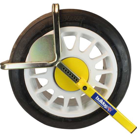 Bulldog CC100 Security Autoclamp for Cars/Caravans Lightweight & Adjustable