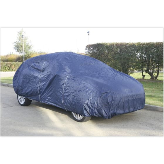 Car Cover Lightweight X-Large 4830 x 1780 x 1220mm Sealey Part No. CCEXL