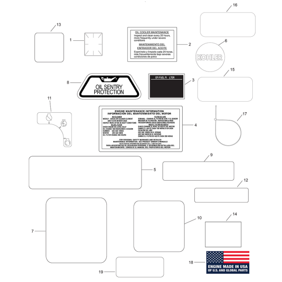 Kohler CH26 Engine Parts
