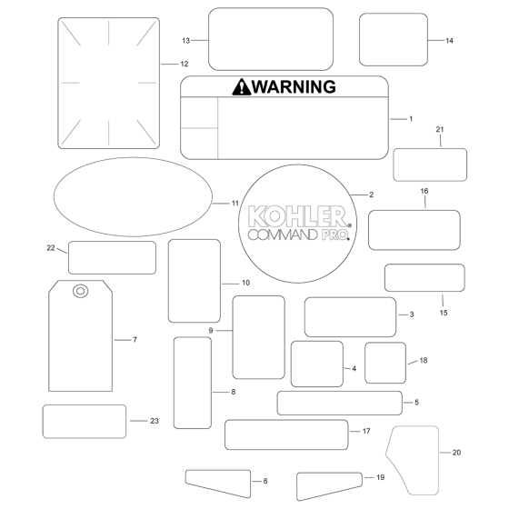 Kohler CH395TF Identification