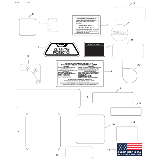 Kohler CH735 Identification