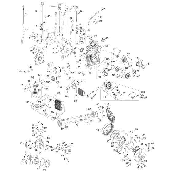 Kohler CH740LP Lubrication