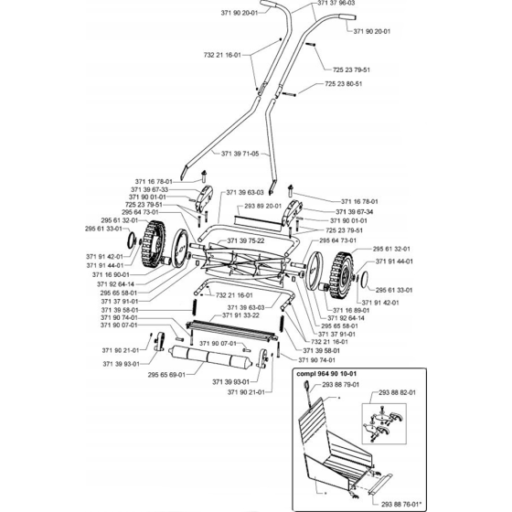 Husqvarna CLASSIC MANUELL Parts