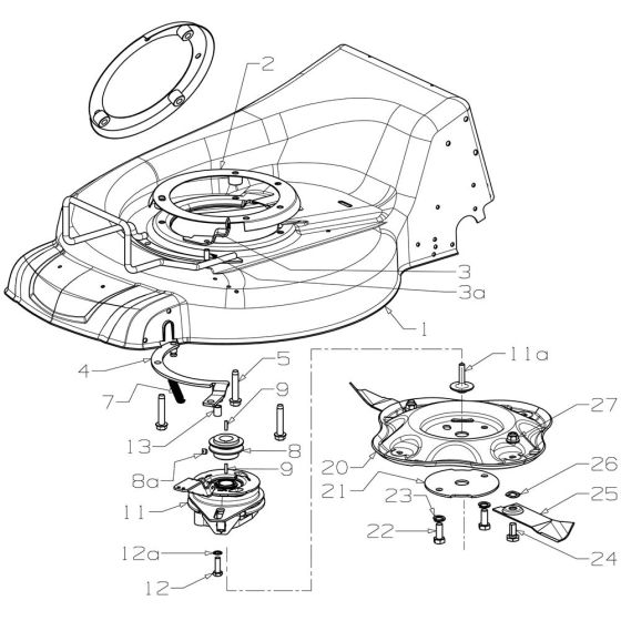 Blade Assembly for Masport Mower