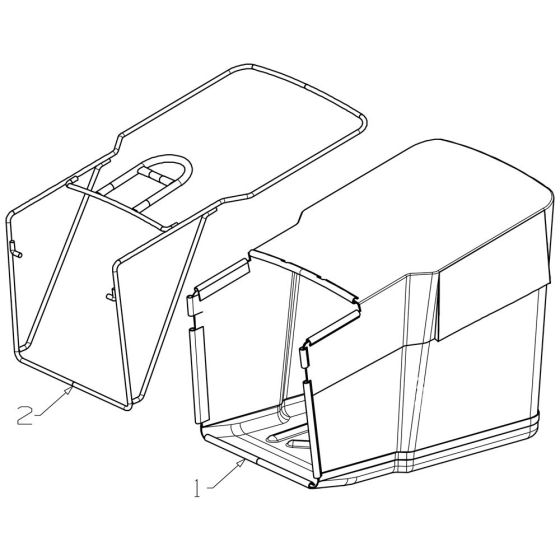 Catcher Assembly for Morrison Mower