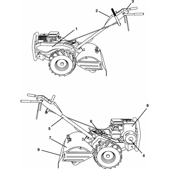 Decals for Husqvarna CRT 52