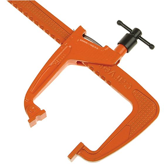 T321-250 Standard-Duty Long Reach Rack Clamp 25cm by Carver - 301101