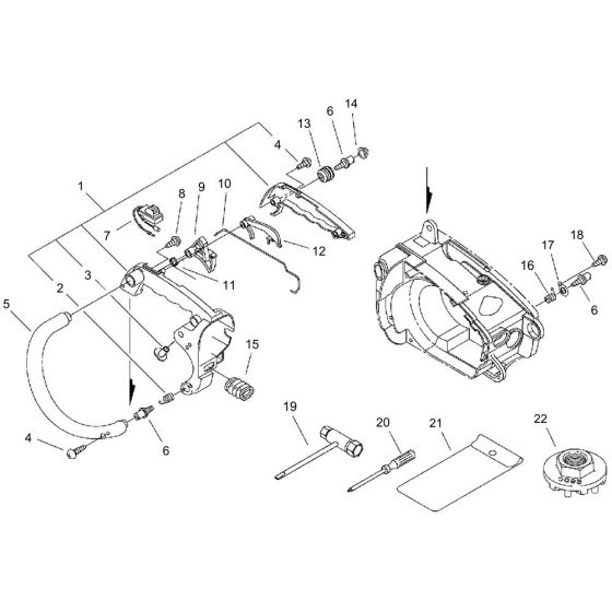 Handle Tools for ECHO CS-260T