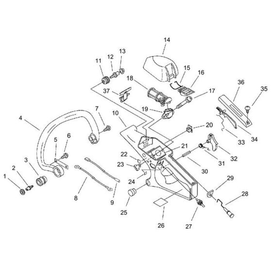 Air Cleaner & Handle for ECHO