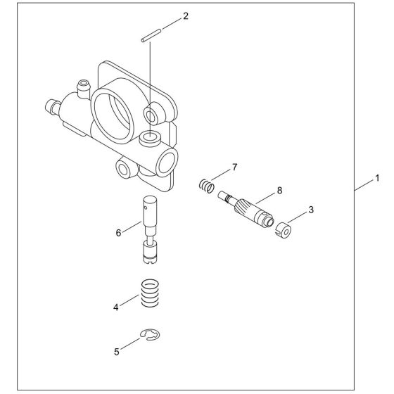 Oiler for ECHO CS-355T