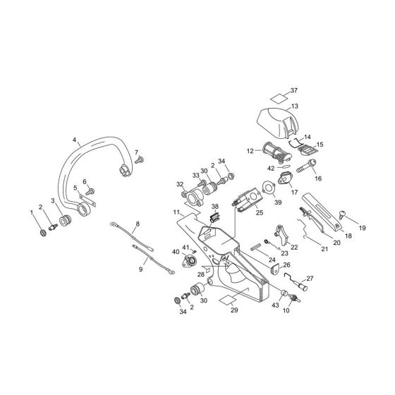 Handle for ECHO CS-360WES