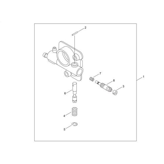 Oiler for ECHO CS-420EMS