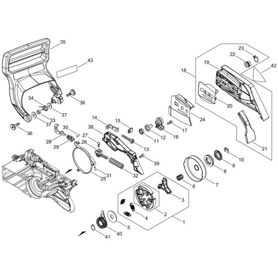 Chain Brake for ECHO CS-4310SX