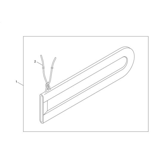 Scabbard for ECHO CS-550