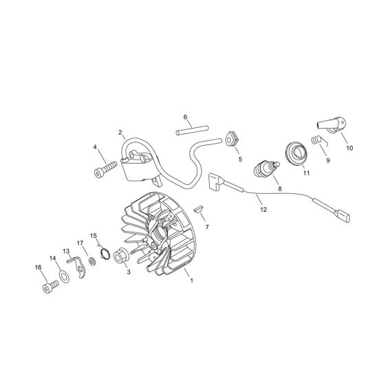 Magneto for ECHO CS-610
