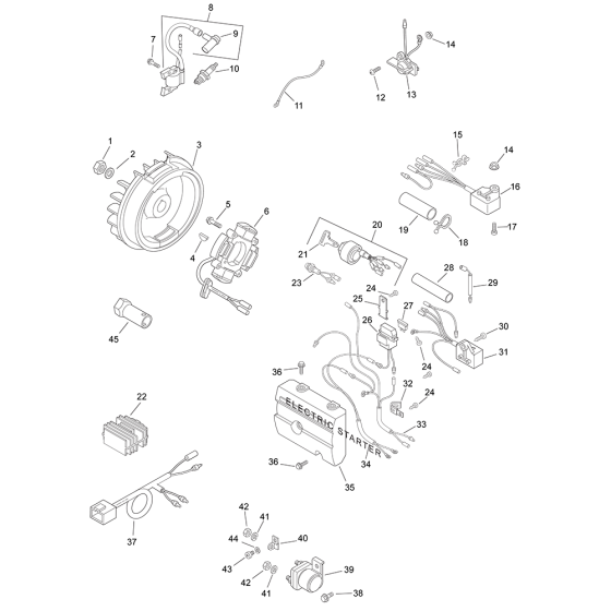 Ignition/Charging for Kohler CS6