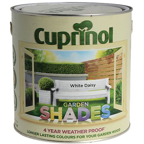 Garden Shades White Daisy 2.5 Litre by Cuprinol - 5159077