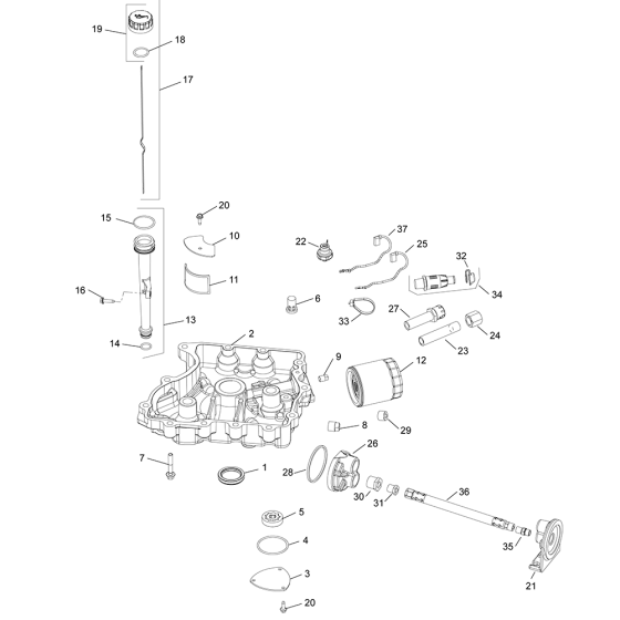 Kohler CV490 Lubrication