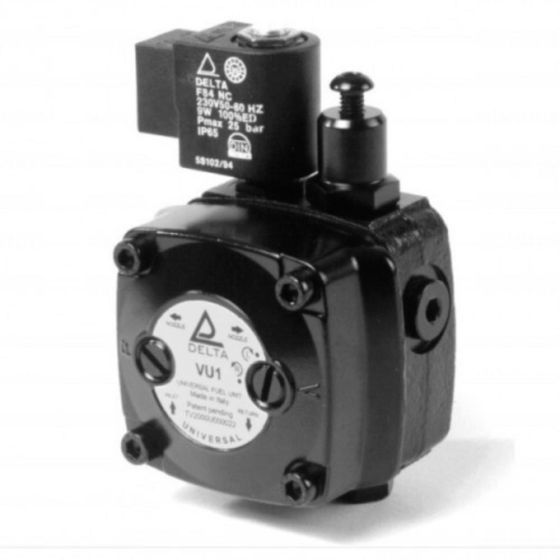 Fuel Pump Del Uni-Rot. - 110v Coil/8mm Shaft - D1.033 - V-TUF Pressure Washer Parts - D1.033