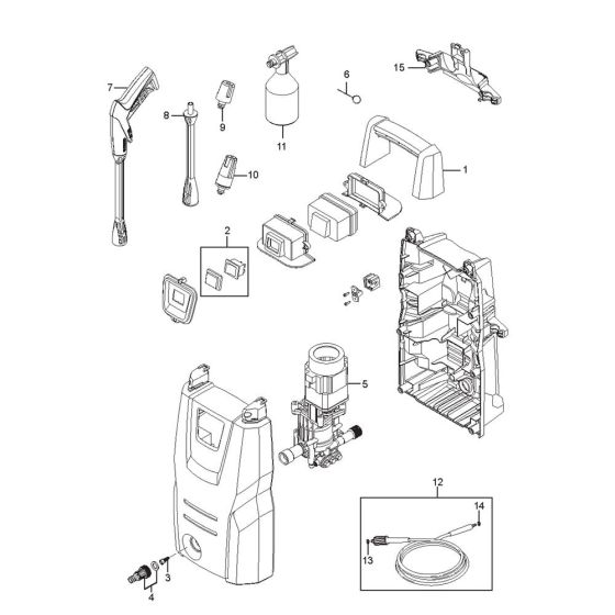 Nilfisk D140.4-9 DP X-Tra Assembly