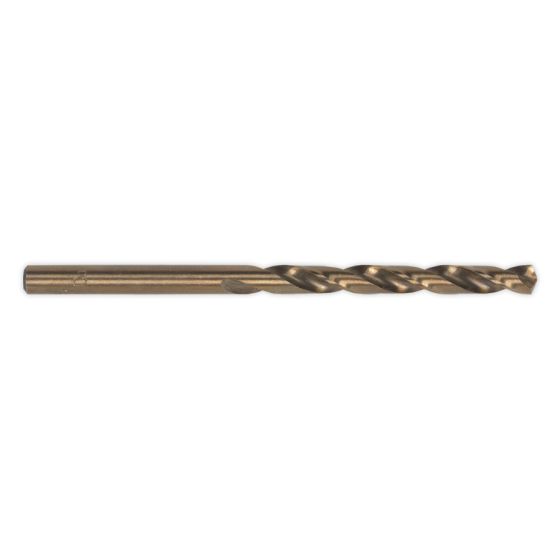 HSS Cobalt Fully Ground Drill Bit 5.5mm Pack of 10 Sealey Part No. DB055CB