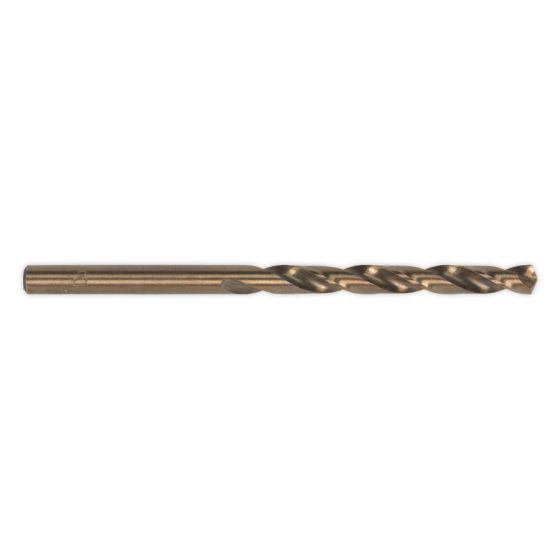 HSS Cobalt Fully Ground Drill Bit 10.5mm Pack of 5 Sealey Part No. DB105CB