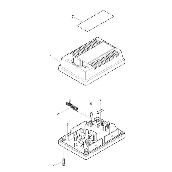 Makita DC1439 Charger Assembly