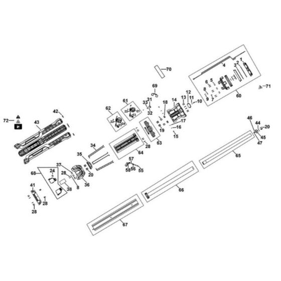 DeWalt DCL079 Lamp Assembly