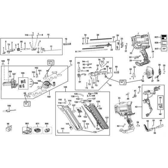 Main Assembly for DCN693