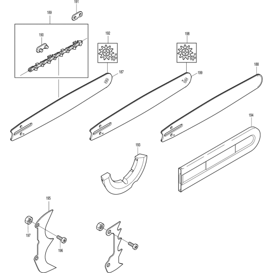 Chain and Bar Assembly