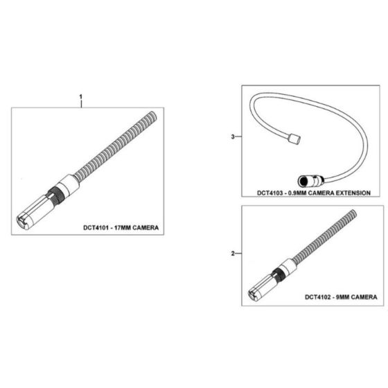 Main Assembly for DeWalt DCT4101