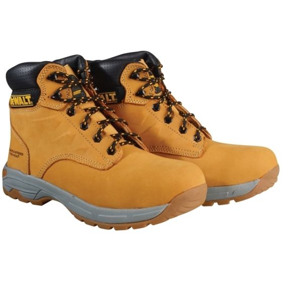 SBP Carbon Nubuck Safety Hiker Wheat Boots UK 12 Euro 47 by DEWALT - DEWCARBONWHEAT12
