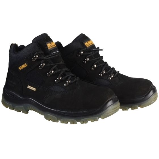 Challenger 3 Sympatex Black Boots Size UK 12 Euro 47 by DEWALT - BLACK CHALLENGER 3 SYMPATEX 12