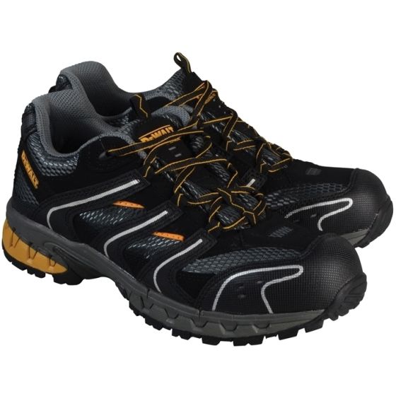 Cutter Safety Trainers Black UK 10 Euro 44 by DEWALT - CUTTER 10