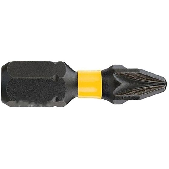 Impact Torsion Bits PZ3 25mm Pack of 5 by DEWALT - DT7388T-QZ