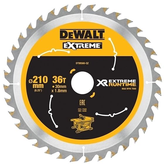 FlexVolt XR Table Saw Blades