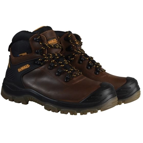 Newark S3 Waterproof Safety Hiker Brown Boots UK 10 Euro 44 by DEWALT - NEWARK BROWN 10