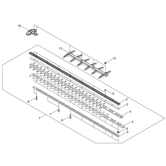 Cutting Blade for ECHO DHC-200