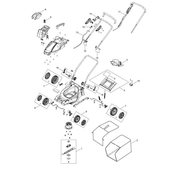 Body for ECHO DLM-310/35P
