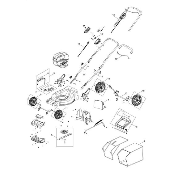 Body for ECHO Lawn Mower