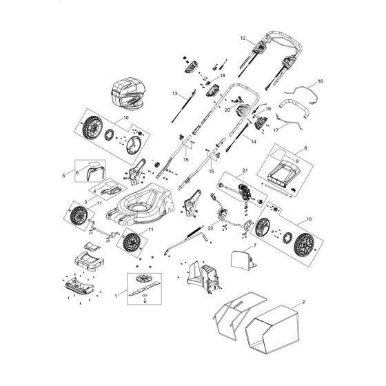Body for ECHO Lawn Mower